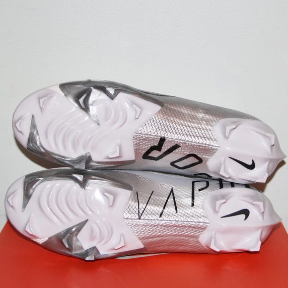 Nike Vapor Edge Pro 360 Football Cleats Mens 13 White Silver main image 5